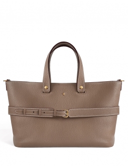 'Caravelle' Sac à main Cuir Nappa Volcan & Or