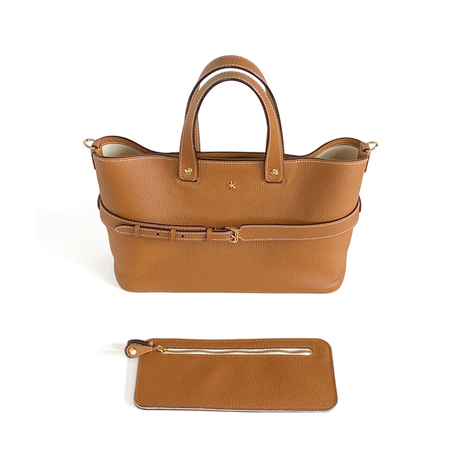 'Caravelle' moyenne, sac à main Cuir Nappa