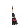 'Octopuce Mini' Accessoire en Cuir Nappa Ébène & Or