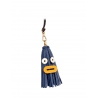 'Octopuce Mini' Accessoire en Cuir Nappa Marine & Or