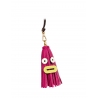 'Octopuce Mini' Accessoire en Cuir Nappa Fuchsia & Or
