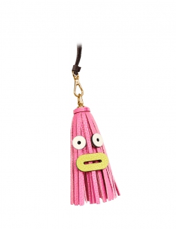 'Octopuce Mini' Accessoire en Cuir Nappa Rose & Or