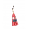 'Octopuce Mini' Accessoire en Cuir Nappa Pastèque & Or