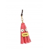 'Octopuce Mini' Accessoire en Cuir Nappa Pastèque & Or