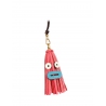 'Octopuce Mini' Accessoire en Cuir Nappa Pastèque & Or
