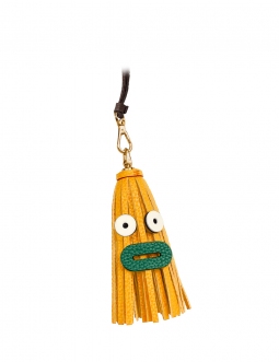 'Octopuce Mini' Accessoire en Cuir Nappa Miel & Or