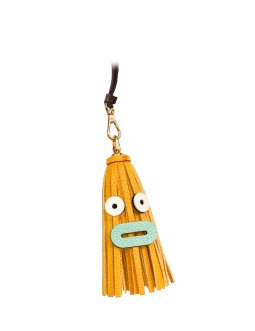 'Octopuce Mini' Accessoire en Cuir Nappa Miel & Or