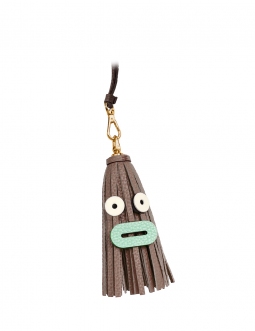 'Octopuce Mini' Accessoire en Cuir Nappa Volcan & Or