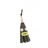 'Octopuce Mini' Accessoire en Cuir Nappa Taïga & Or