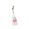 'Octopuce Mini' Accessoire en Cuir Nappa Neige & Or