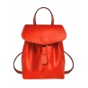 'Fontainebleau' Sac à dos Cuir Écrevisse & Or