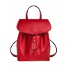 'Fontainebleau' Leather Backpack Bordeaux & Gold