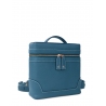 'Écrins' Sac à dos Cuir Nappa Indigo & Or