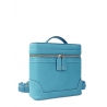 'Écrins' Nappa Leather backpack Sky Blue & Gold