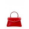 'Chantilly Silk' Leather handbag Bordeaux & Gold