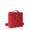 'Écrins' Sac à dos Cuir Nappa Écrevisse & Or