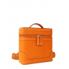 'Écrins' Sac à dos Cuir Nappa Orange & Or