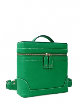 'Écrins' Sac à dos Cuir Nappa Lagon & Or