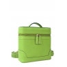 'Écrins' Nappa Leather backpack Apple Green & Gold