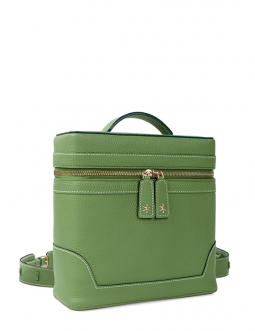 'Écrins' Nappa Leather backpack Asperge & Gold