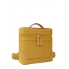 'Écrins' Sac à dos Cuir Nappa Moutarde & Or