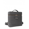 'Écrins' Nappa Leather backpack Ardoise & Gold