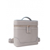 'Écrins' Sac à dos Cuir Nappa Perle  & Or