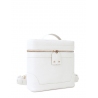 'Écrins' Nappa Leather backpack Snow White & Gold
