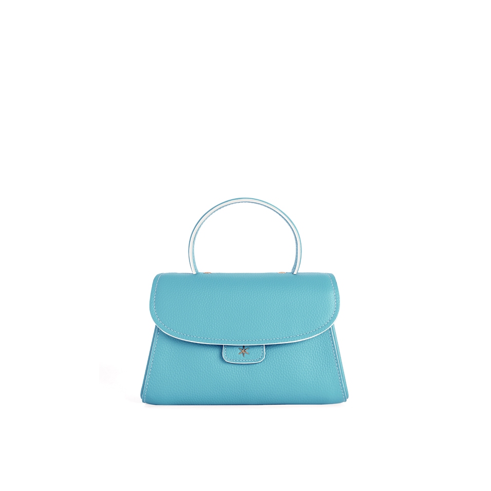 'Chantilly Bis Nuage' Sac à main Cuir Nappa Azur & Or