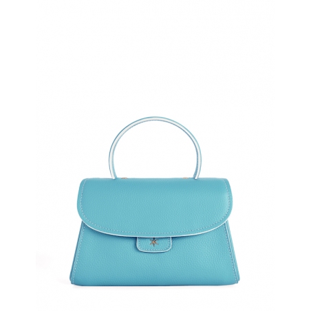 'Chantilly Bis Nuage' Nappa Leather handbag Sky Blue & Gold