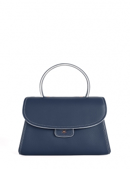 'Chantilly Bis Nuage' Nappa Leather handbag Night Blue & Gold