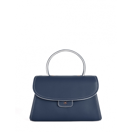 'Chantilly Bis Nuage' Nappa Leather handbag Night Blue & Gold