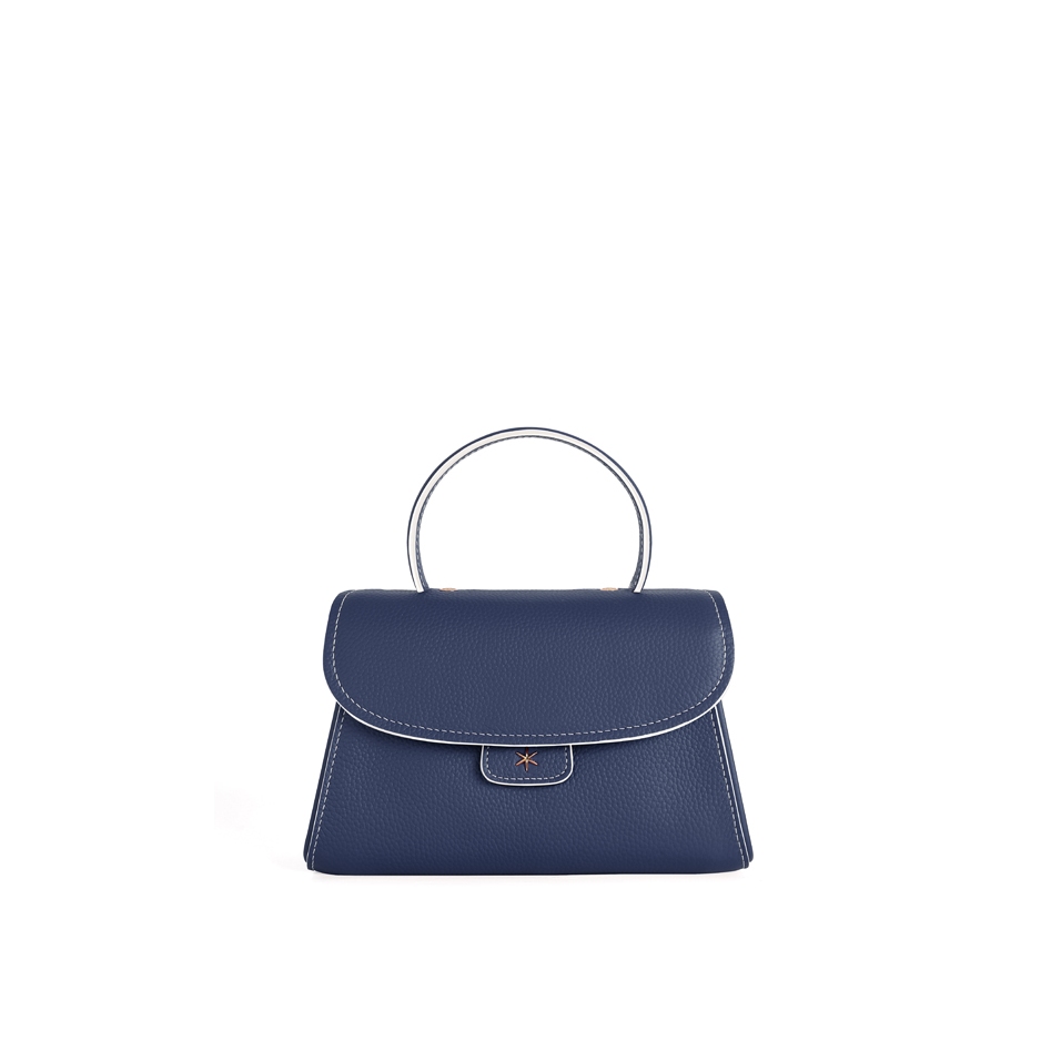 'Chantilly Bis Nuage' Nappa Leather handbag Navy Blue & Gold