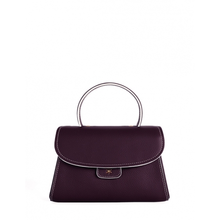 'Chantilly Bis Nuage' Nappa Leather handbag Dark Purple & Gold