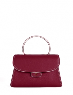 'Chantilly Bis Nuage' Nappa Leather handbag Dark Red & Gold