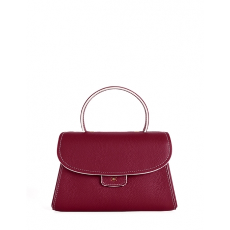 'Chantilly Bis Nuage' Nappa Leather handbag Dark Red & Gold