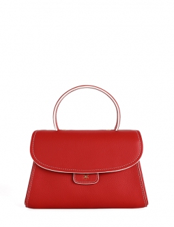 'Chantilly Bis Nuage' Nappa Leather handbag Red & Gold