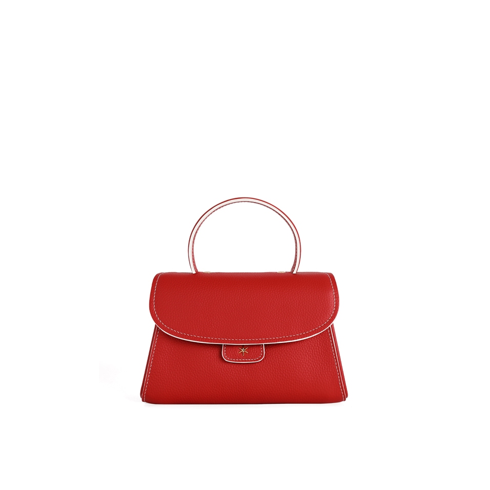 'Chantilly Bis Nuage' Sac à main Cuir Nappa Écrevisse & Or