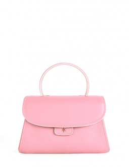 'Chantilly Bis Nuage' Sac à main Cuir Nappa Rose Poudré & Or