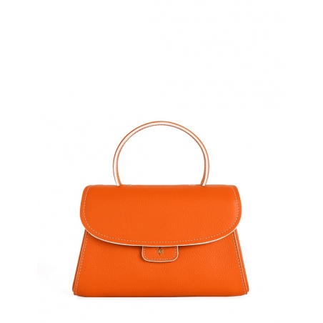 'Chantilly Bis Nuage' Nappa Leather handbag Orange & Gold