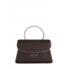 'Chantilly Bis Nuage' Nappa Leather handbag Chocolate & Gold