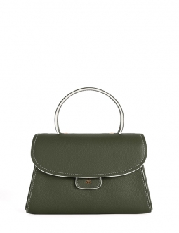 'Chantilly Bis Nuage' Sac à main Cuir Nappa Taiga & Or