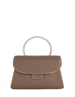 'Chantilly Bis Nuage' Sac à main Cuir Nappa Volcan & Or