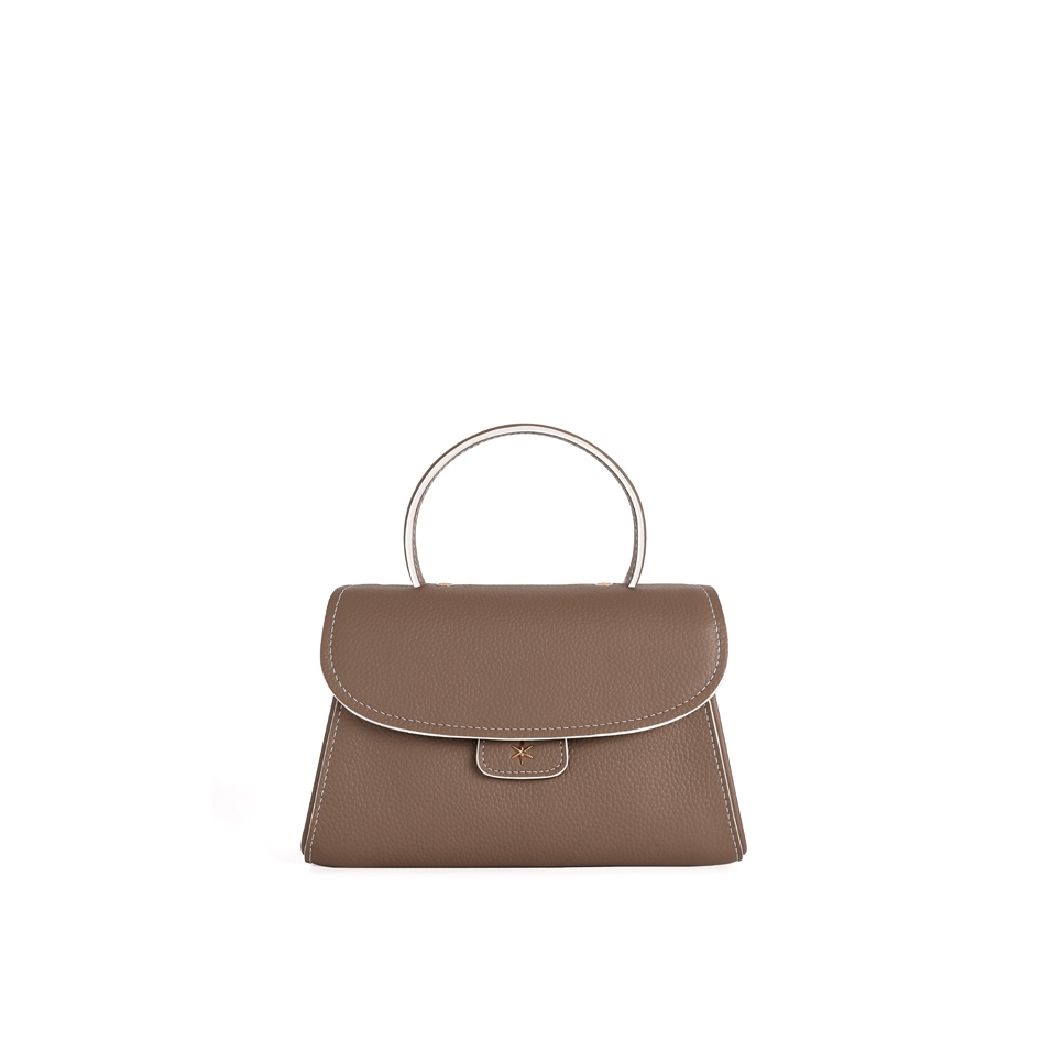 'Chantilly Bis Nuage' Sac à main Cuir Nappa Volcan & Or