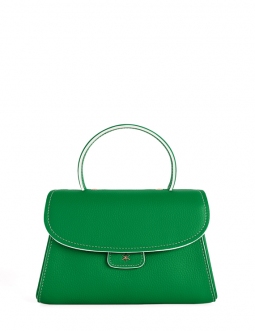 'Chantilly Bis Nuage' Nappa Leather handbag Green & Gold