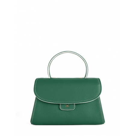 'Chantilly Bis Nuage' Nappa Leather handbag Vert Pin & Gold