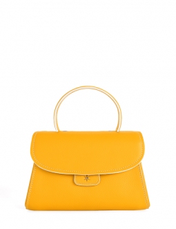 'Chantilly Bis Nuage' Sac à main Cuir Nappa Miel & Or