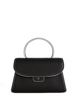 'Chantilly Bis Nuage' Nappa Leather handbag Black & Gold