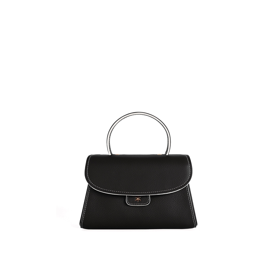'Chantilly Bis Nuage' Nappa Leather handbag Black & Gold