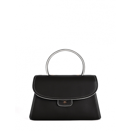 'Chantilly Bis Nuage' Nappa Leather handbag Black & Gold